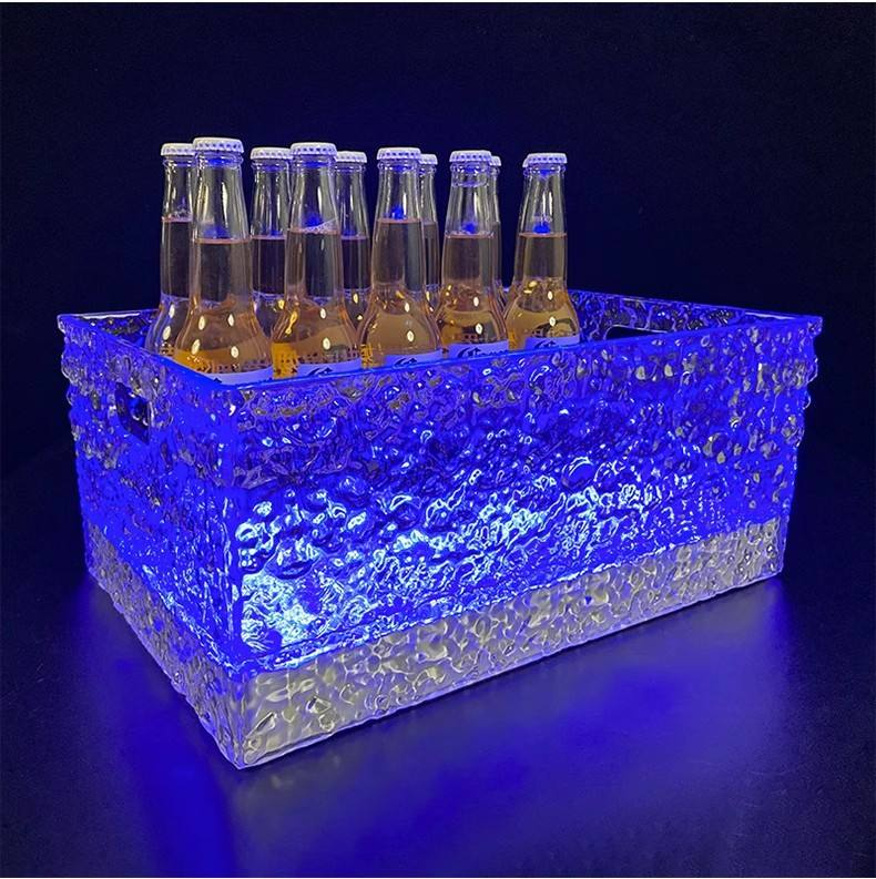Heavy-Duty LED Ice Bucket for Bars | Hammer Test